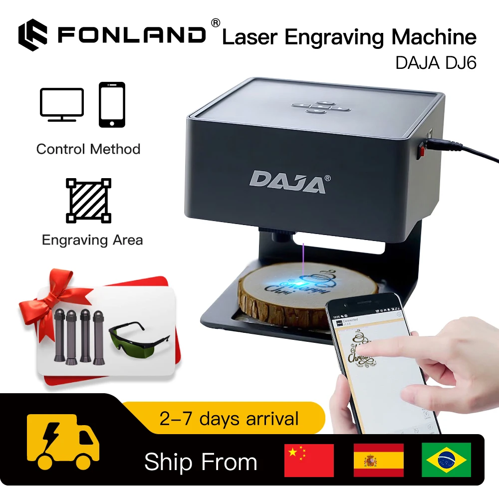 Woodworking Classes - Grabador láser DAJA CNC DIY DJ6