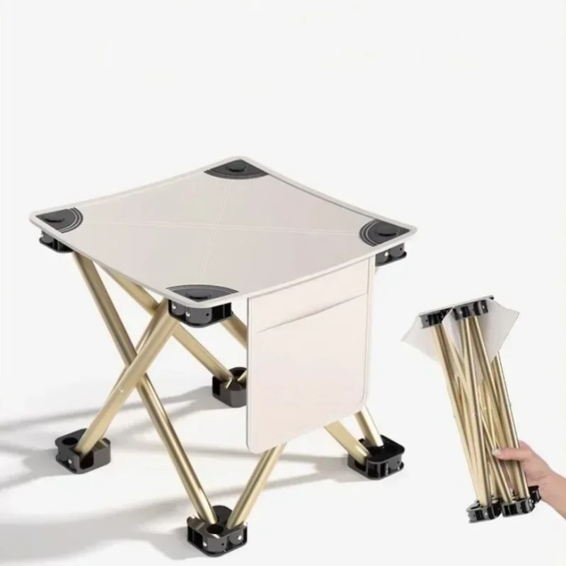 Woodworking Outdoor Furniture - Cómodo Taburete Plegable para Exteriores, Silla