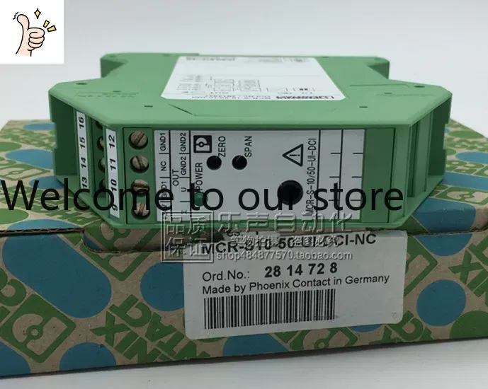 Woodworking News - 2026.4 MCR-S-10-50-UI-DCI 2814647 Transductor de Corriente
