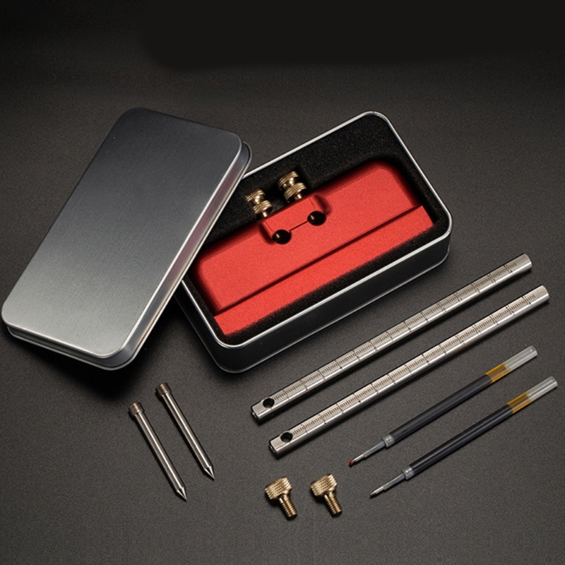 Woodworking Marking Gauge - Indicador marcado rueda, herramienta marcado doble