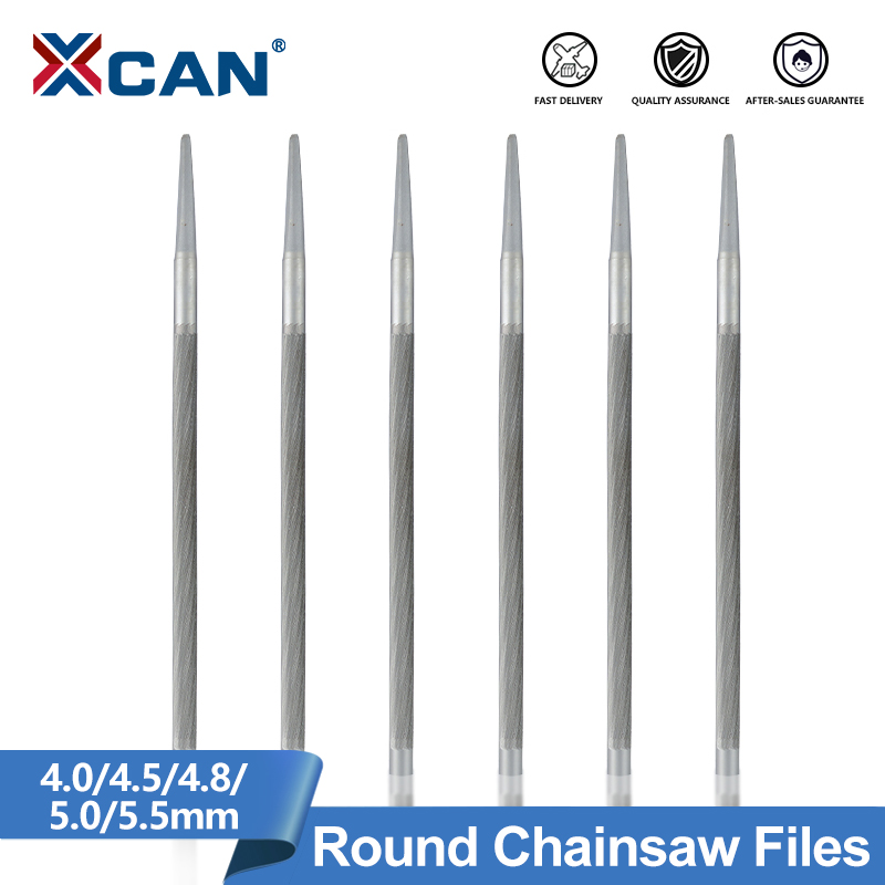 Woodworking File - XCAN Juego de 3 Limas Redondas