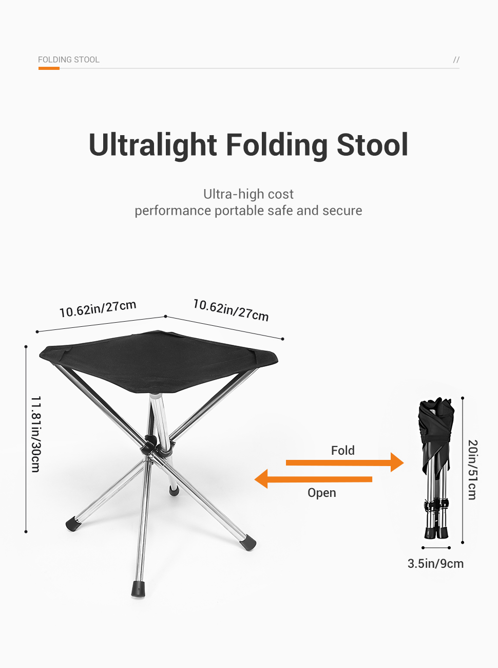 WESTTUNE Taburete plegable por - Woodworking Outdoor Furniture reseña y precio