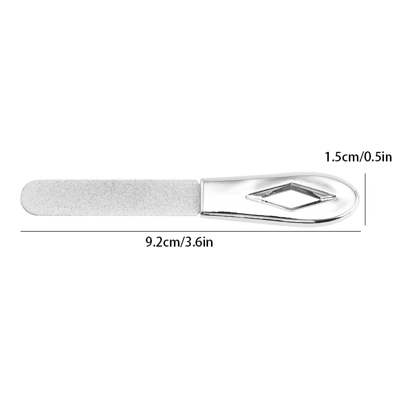 (BF06) Limas de uñas de acero  - Woodworking File reseña y precio