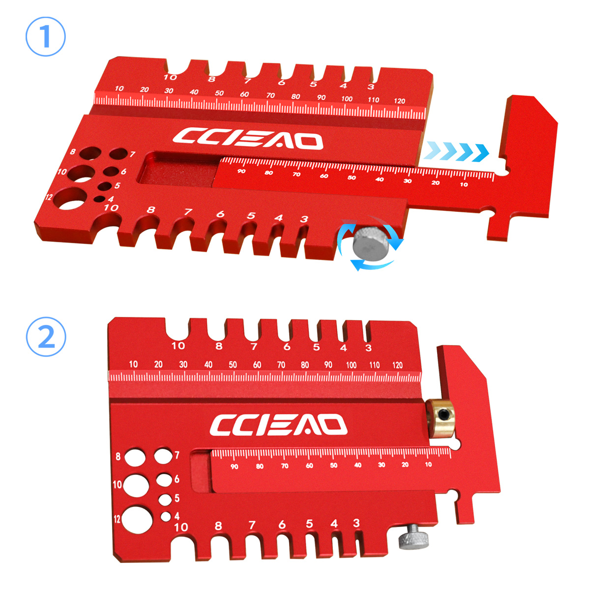 Regla de Medición Multifuncion - Woodworking Marking Gauge reseña y precio