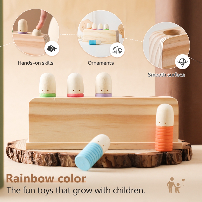 Juguete Montessori de madera p - Woodworking Usa reseña y precio