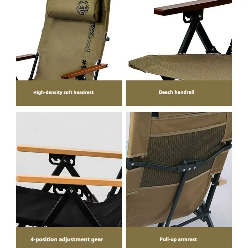 Silla Plegable de Playa y Camp - Woodworking Outdoor Furniture reseña y precio