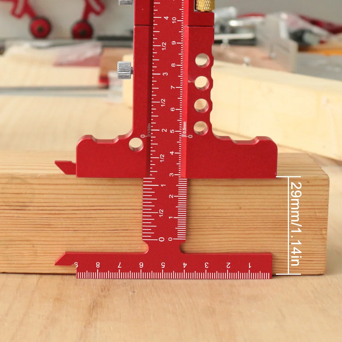 Regla de Marcado Deslizante de - Woodworking Marking Gauge reseña y precio