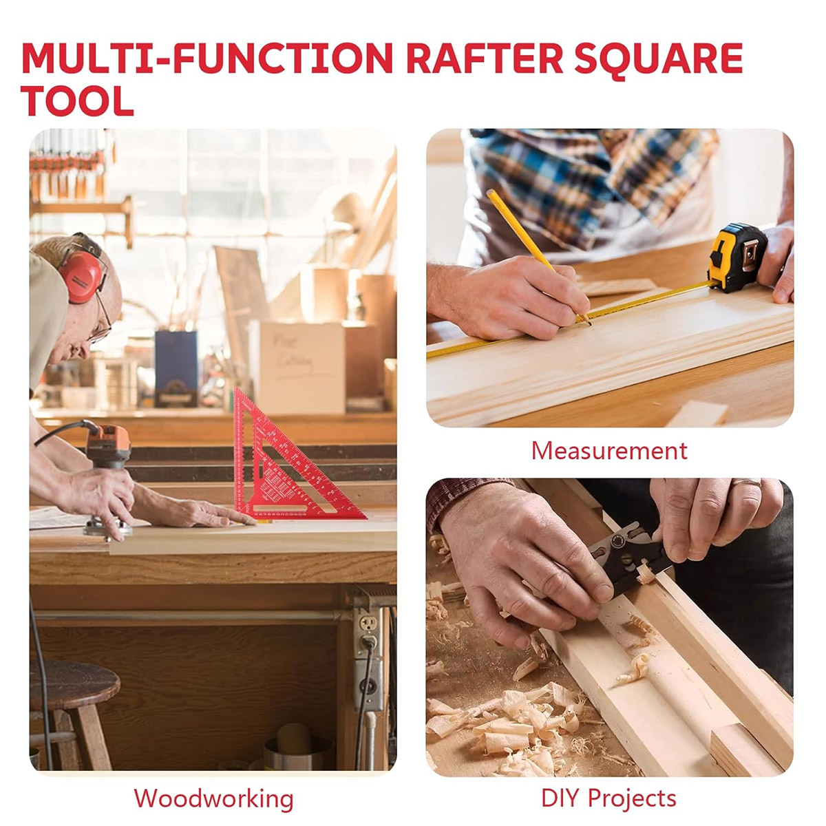 Regla Triangular de Alta Preci - Woodworking Product reseña y precio