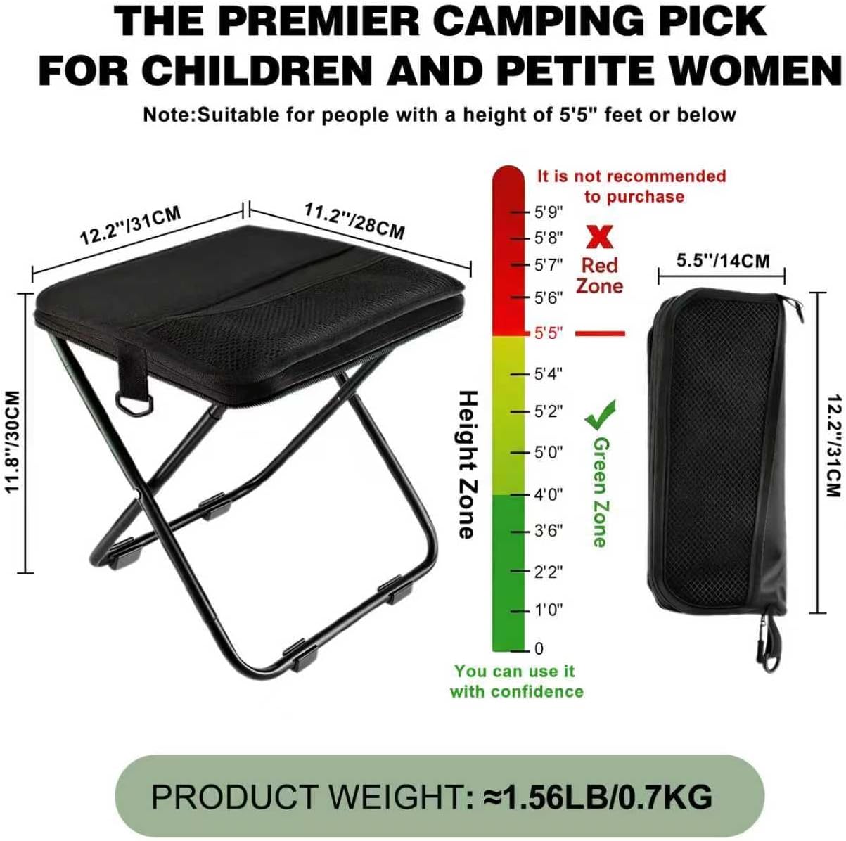 Silla Plegable Portátil para C - Woodworking Outdoor Furniture reseña y precio