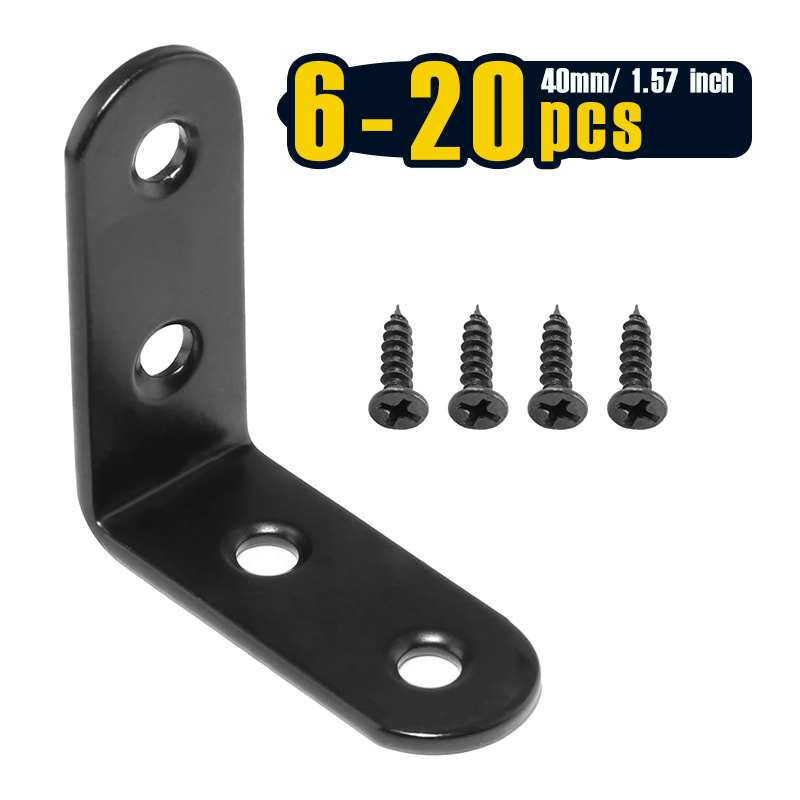 Soporte en L de soporte de esq - Woodworking Joint Types reseña y precio