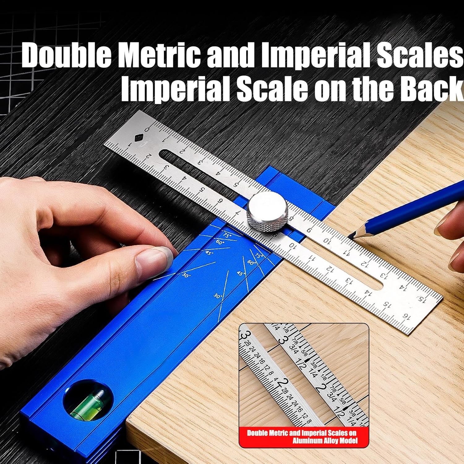 Herramientas de marcado, medid - Woodworking Marking Gauge reseña y precio