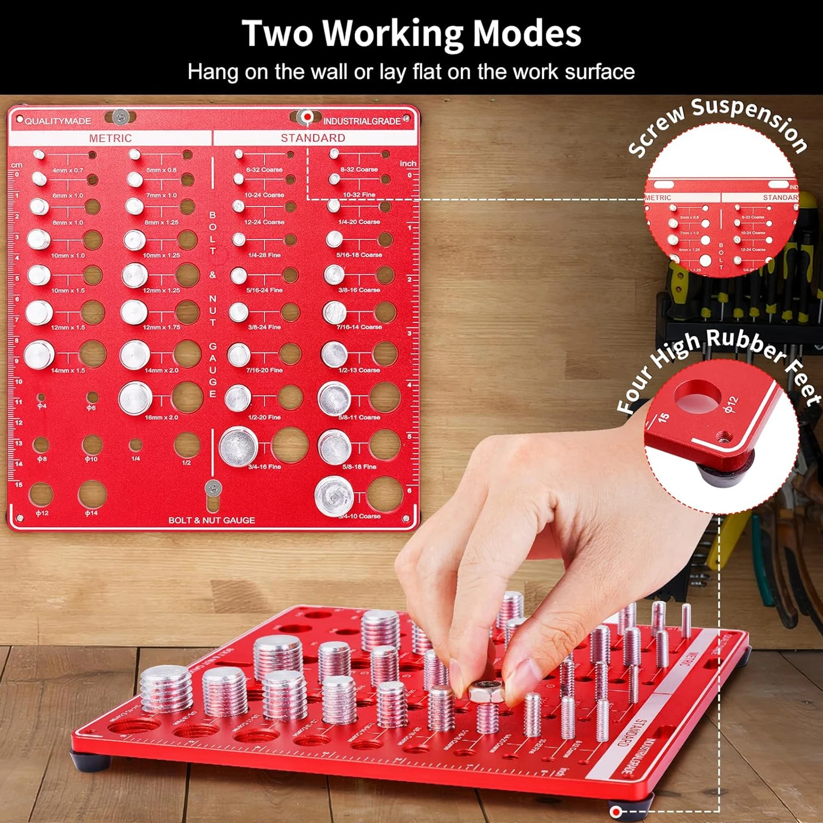 Juego de Calibres para Roscas  - Woodworking Marking Gauge reseña y precio
