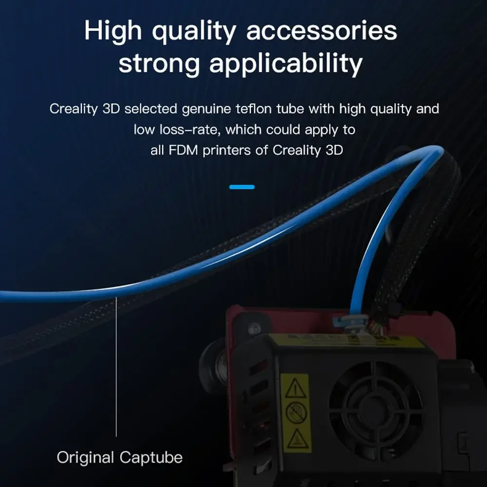 Tubo de PTFE CREALITY para Cap - Creality Printer K1 reseña y precio