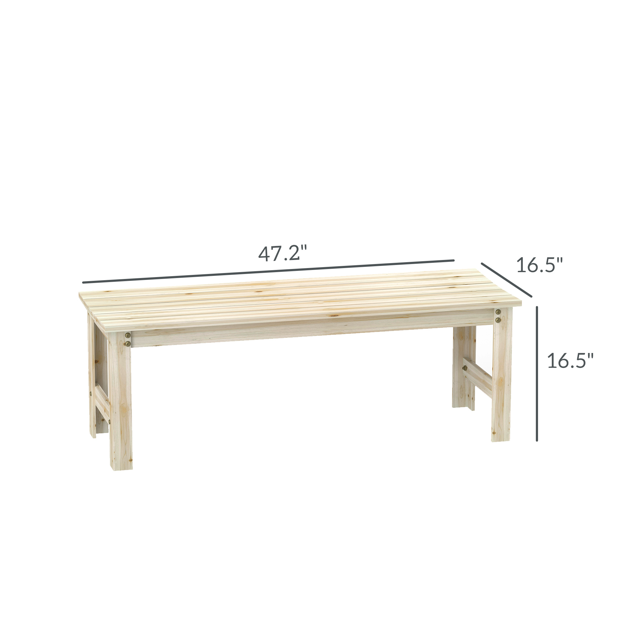 Banco de Jardín de Madera de 2 - Woodworking Outdoor Furniture reseña y precio