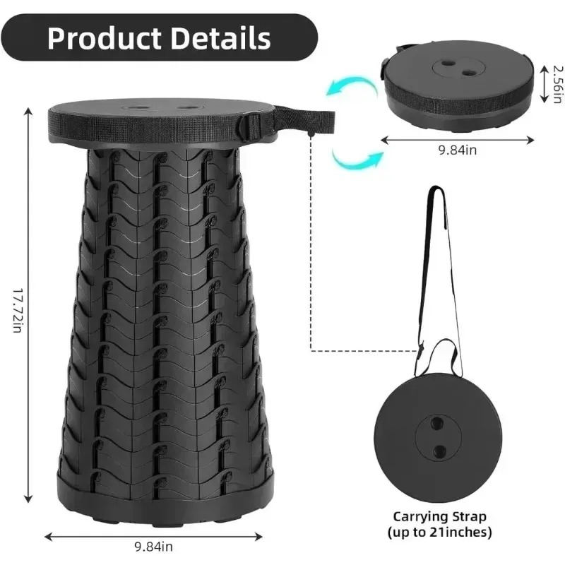Taburete Plegable Ligero y Por - Woodworking Outdoor Furniture reseña y precio