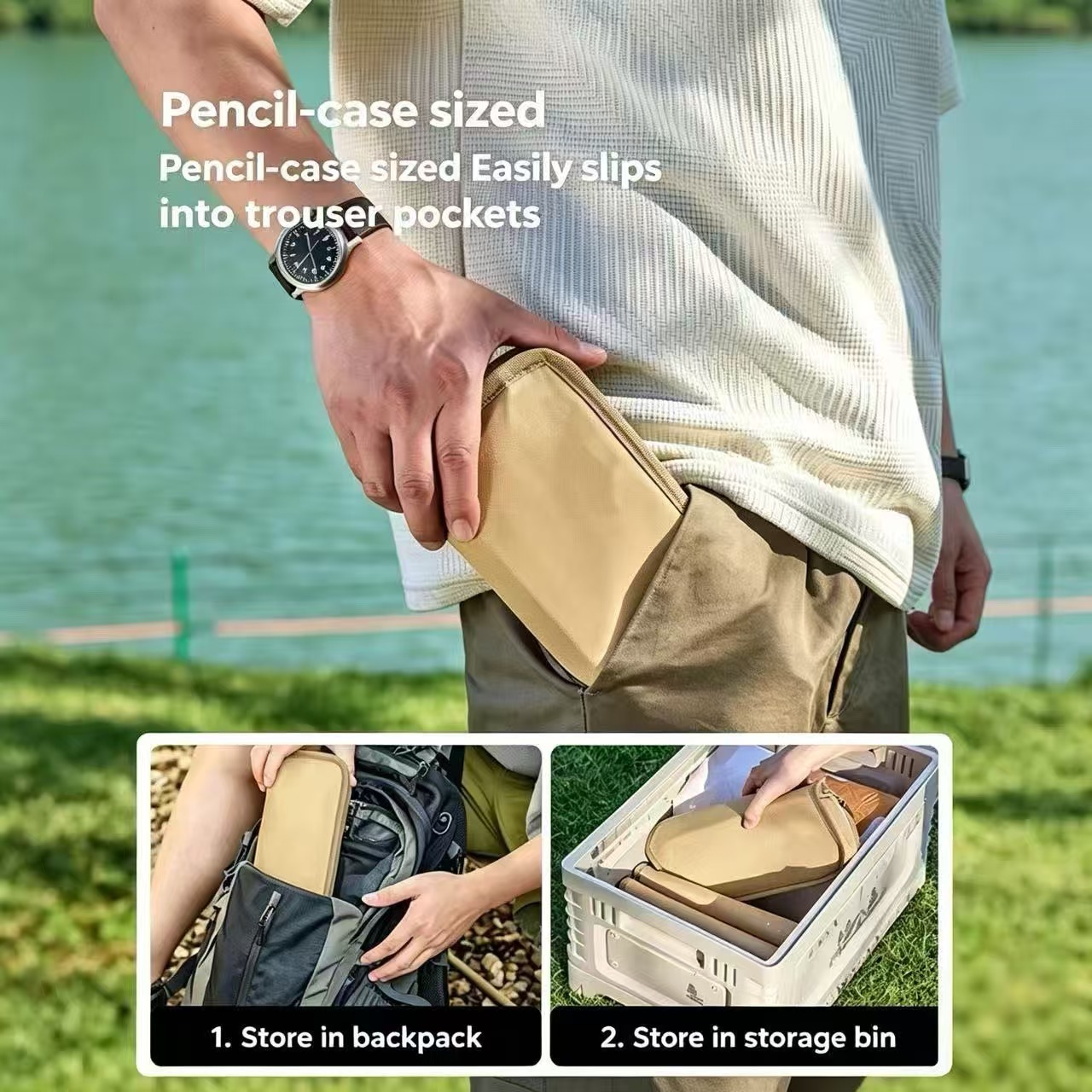 Taburete Plegable Portátil Mag - Woodworking Outdoor Furniture reseña y precio