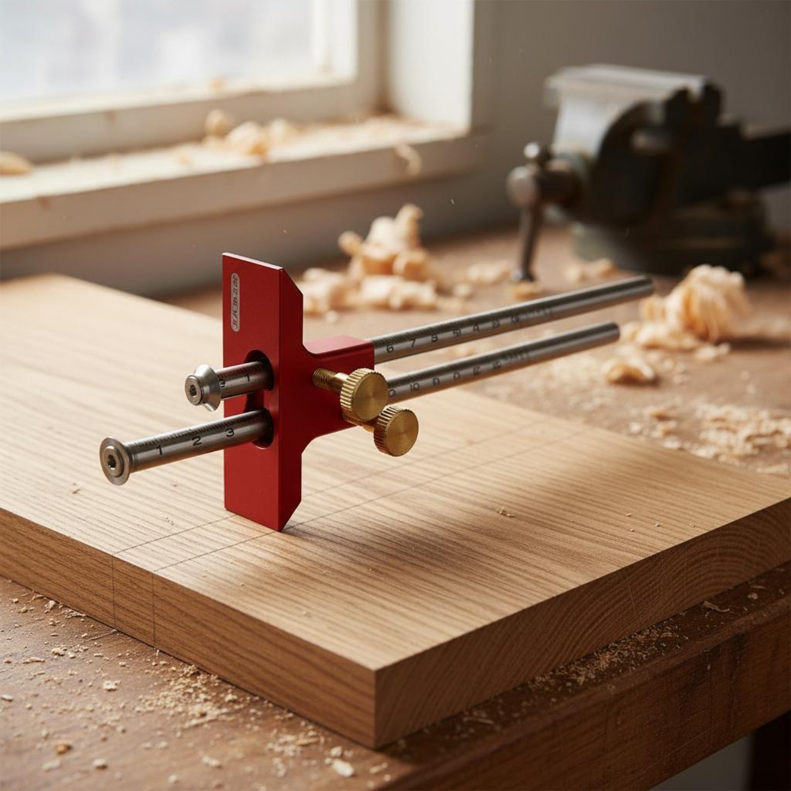 Calibrador de Marcado de Doble - Woodworking Marking Gauge reseña y precio