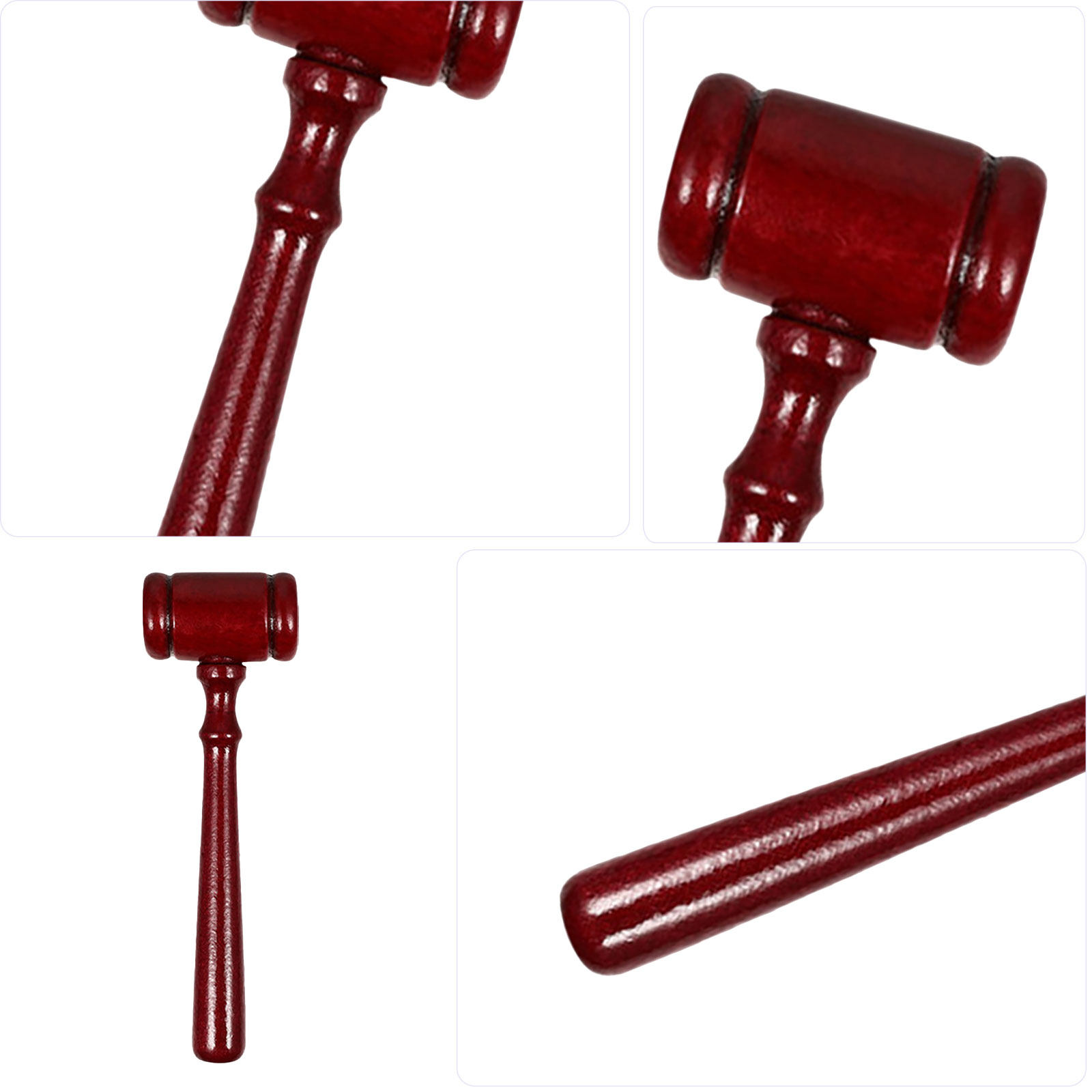 2 martillos de juez de madera, - Woodworking Auctions reseña y precio