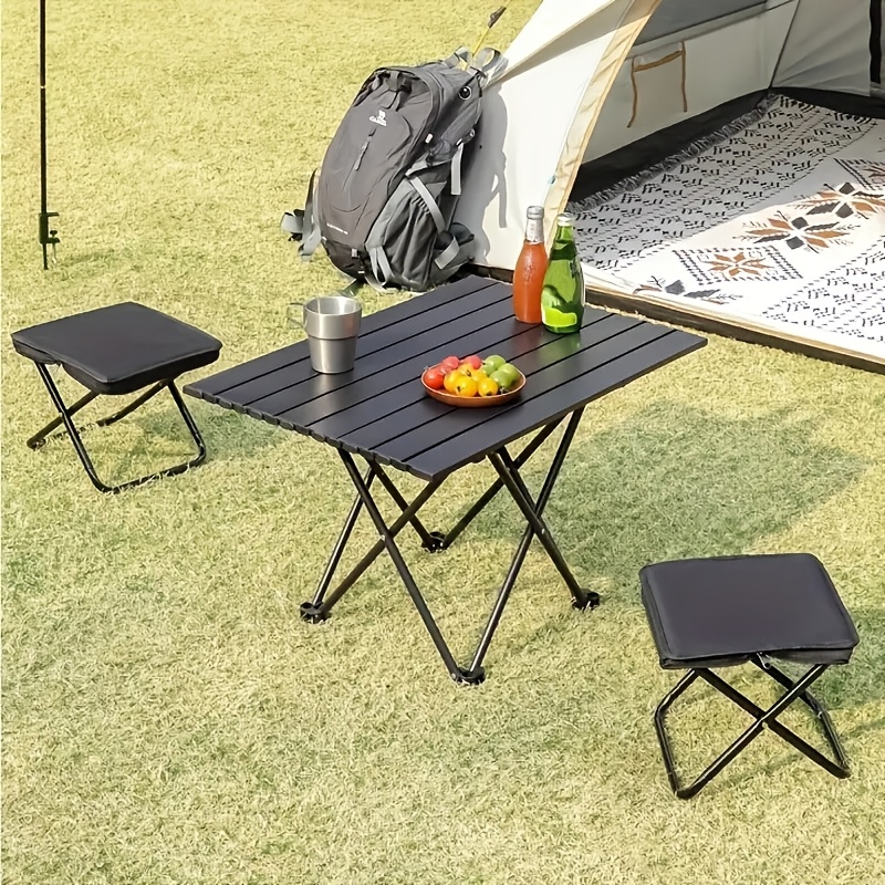 Taburete Plegable Portátil, Si - Woodworking Outdoor Furniture reseña y precio