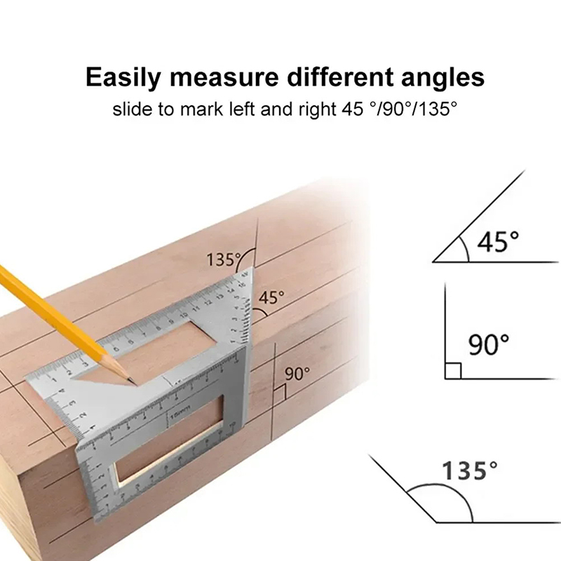 Regla de Ángulo Multifuncional - Woodworking Marking Gauge reseña y precio